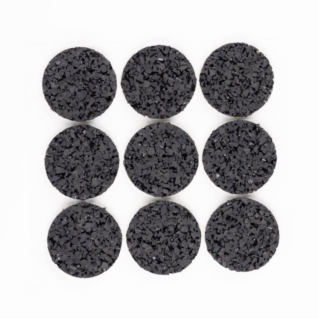 Anti-Rutsch Pads 9er Pack für Parallettes, Liegestützgriffe