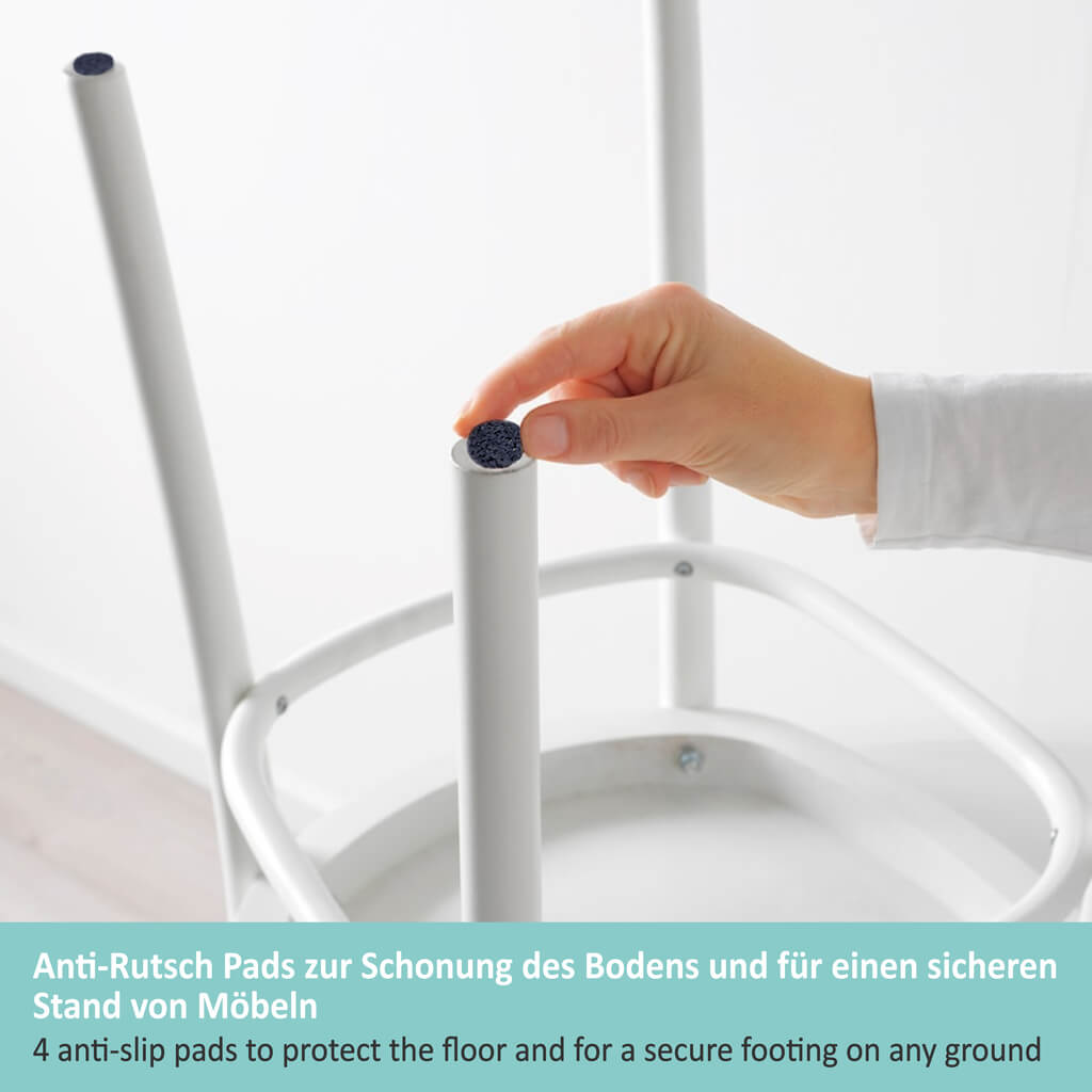 Anti-Rutsch Pads 9er Pack für Parallettes, Liegestützgriffe