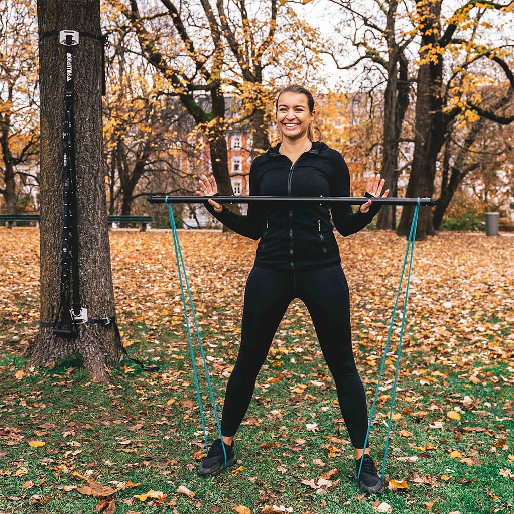 Fitness Stange für Widerstandsbänder und FREESIXD