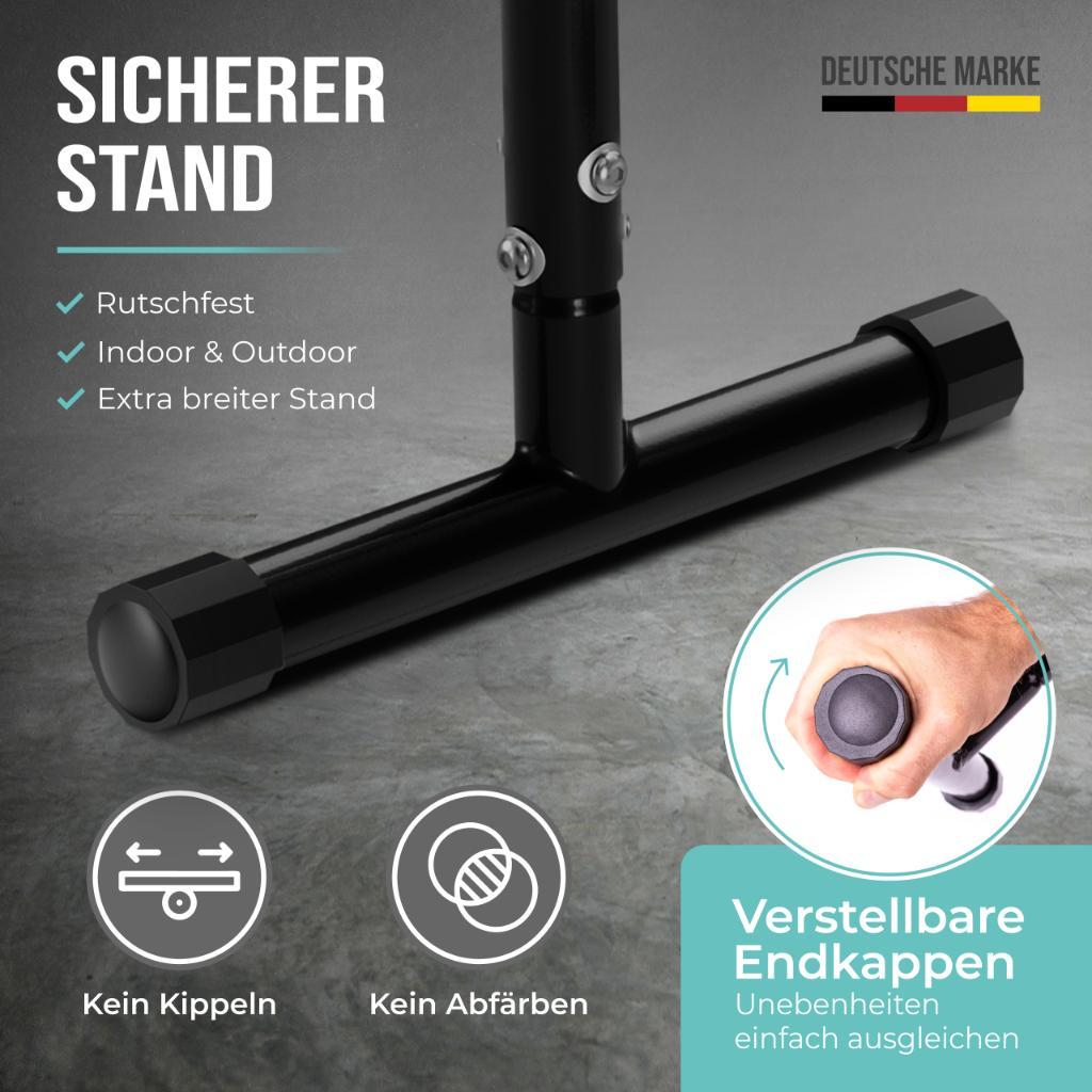 Fitness Parallettes aus Stahl