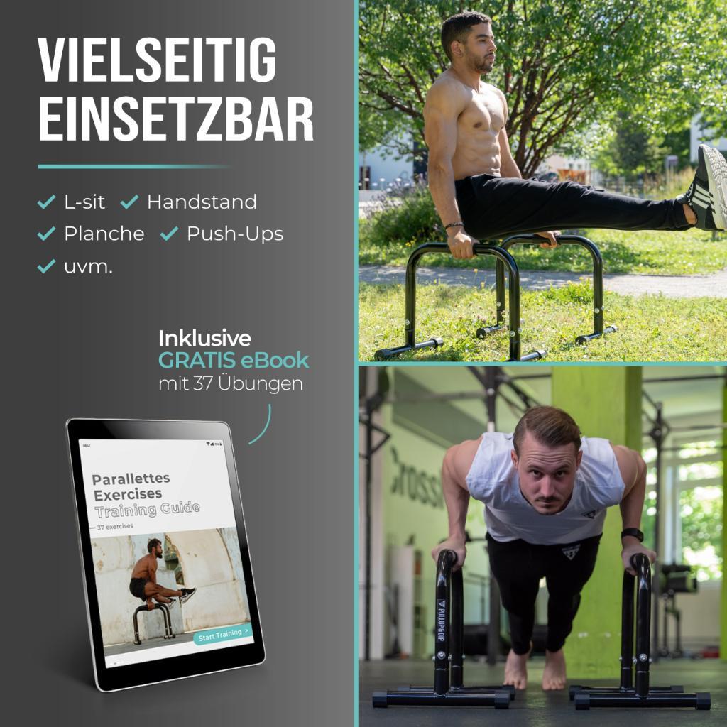 Fitness Parallettes aus Stahl