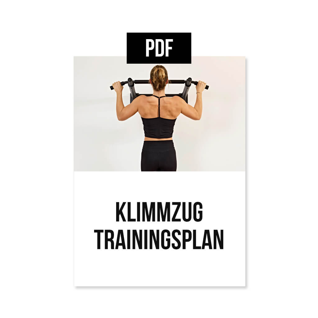 Klimmzug Trainingsplan:  Zum ersten Klimmzug in 10 Wochen