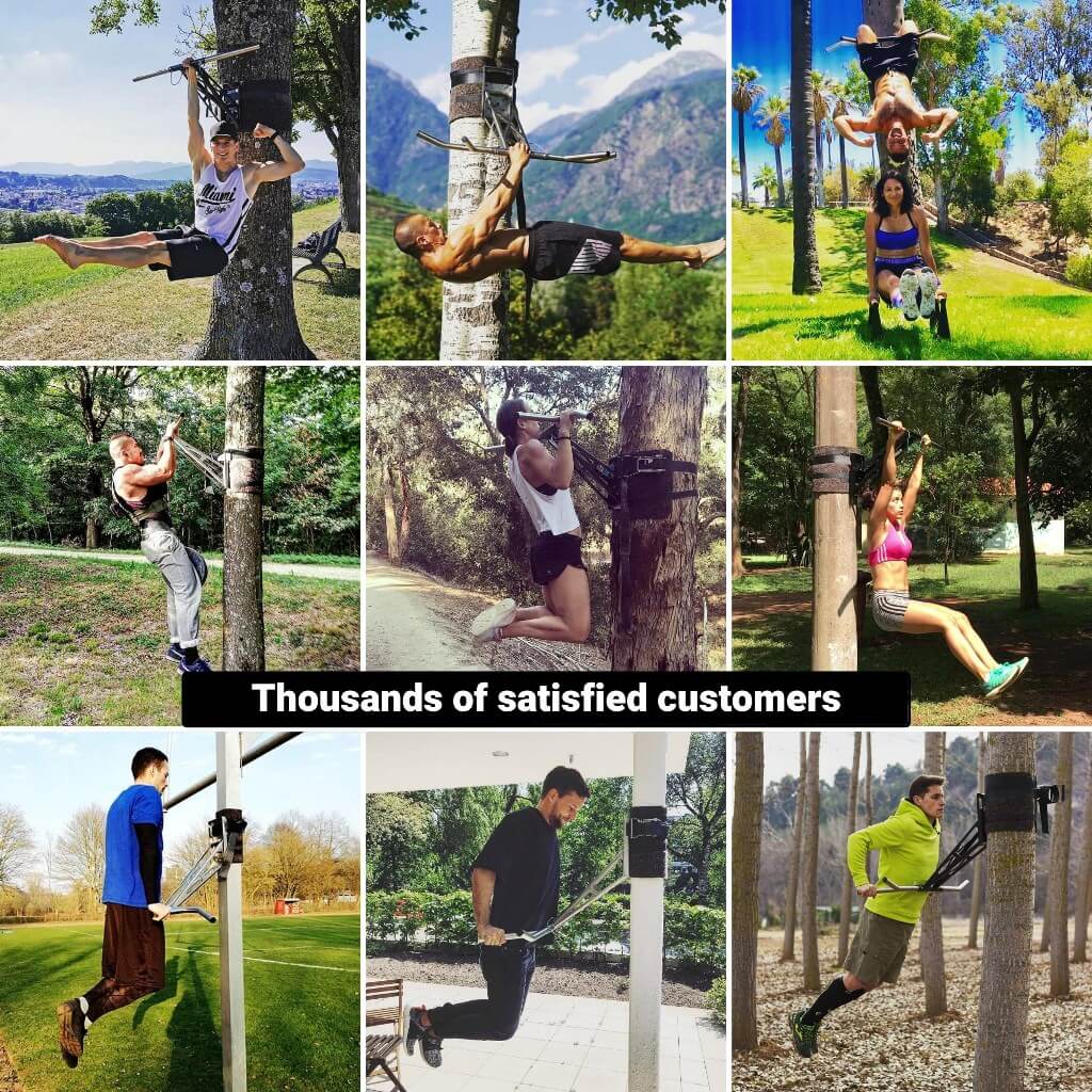 Mobile Klimmzugstange und Dip-Stange für outdoor Montage