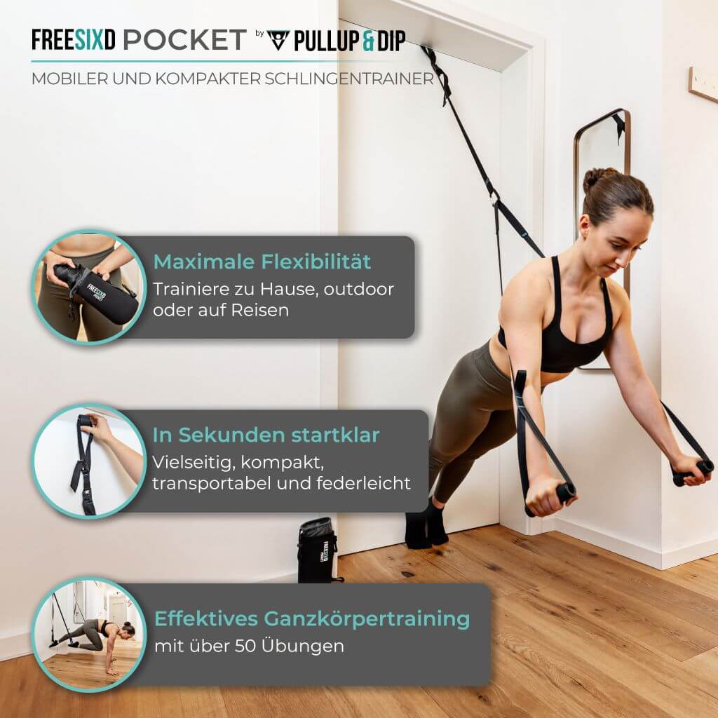 FREESIXD Pocket - Mobiler mini Schlingentrainer