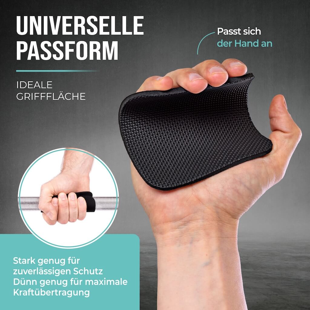 Neopren Griffpolster (2 Paar) für Klimmzüge und Krafttraining