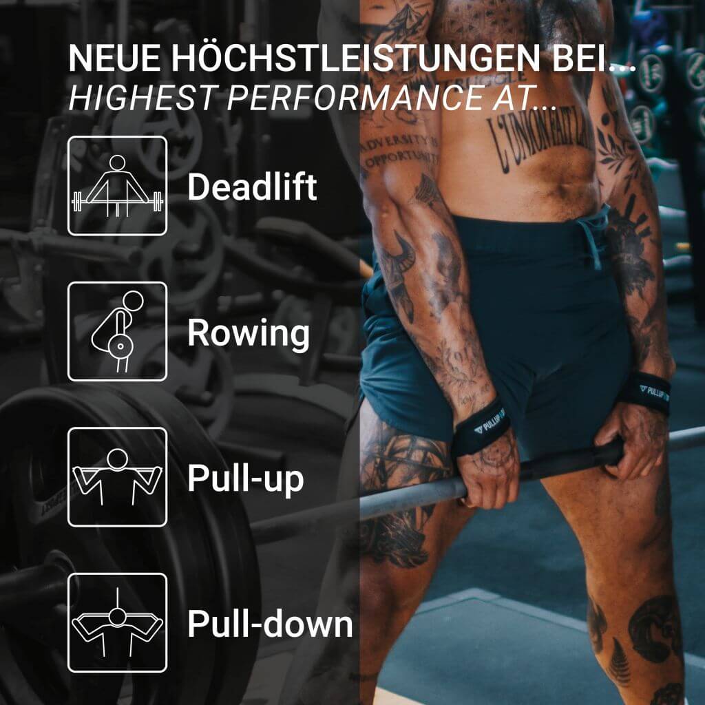 Zughilfen für mehr Leistung im Krafttraining