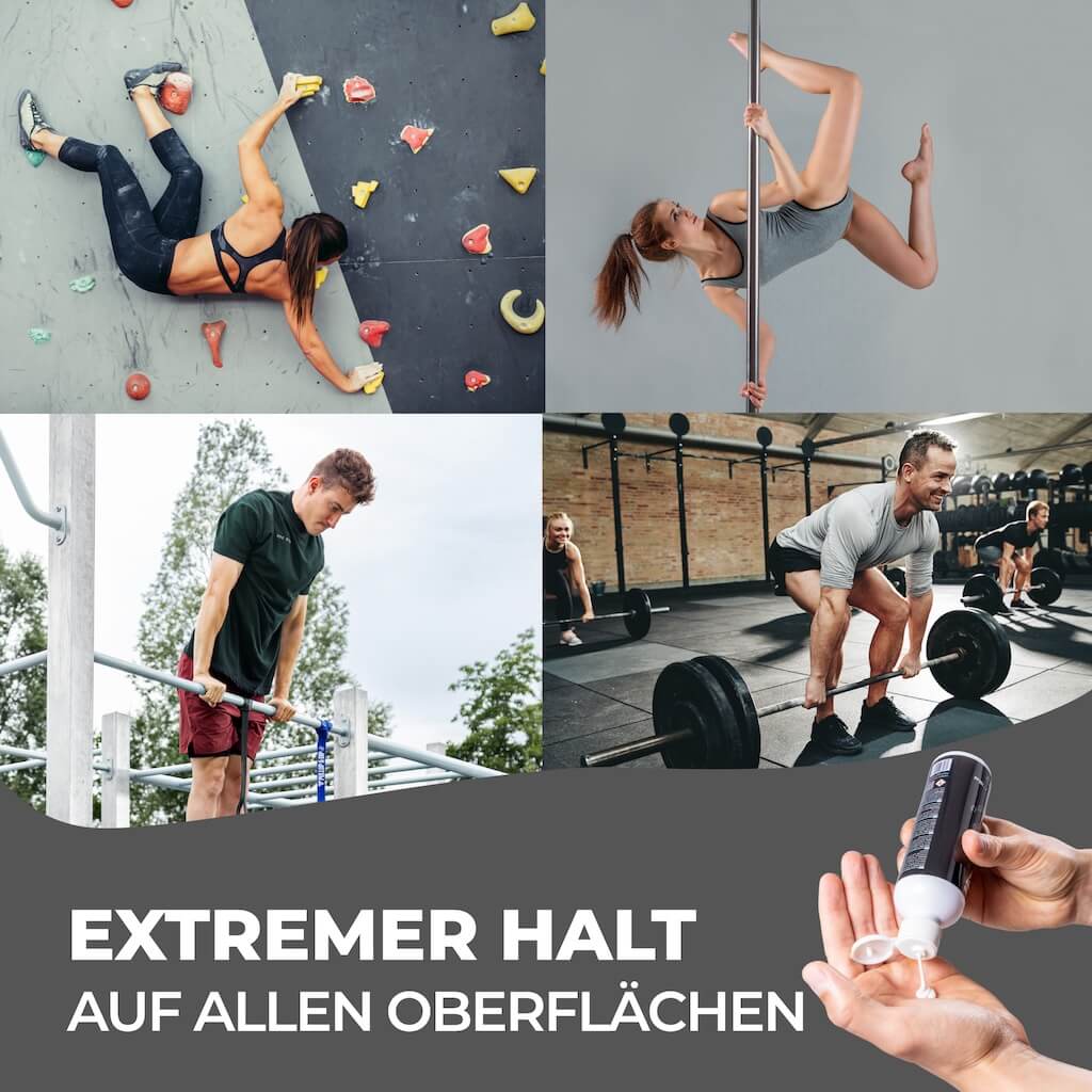 Liquid Chalk für perfekten Grip, schnell trocknend & extra stark