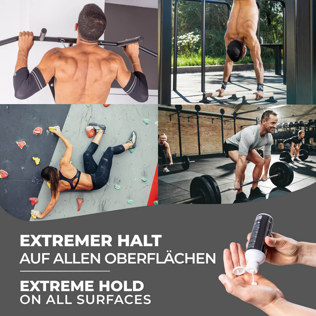 Liquid Chalk für perfekten Grip, schnell trocknend & extra stark
