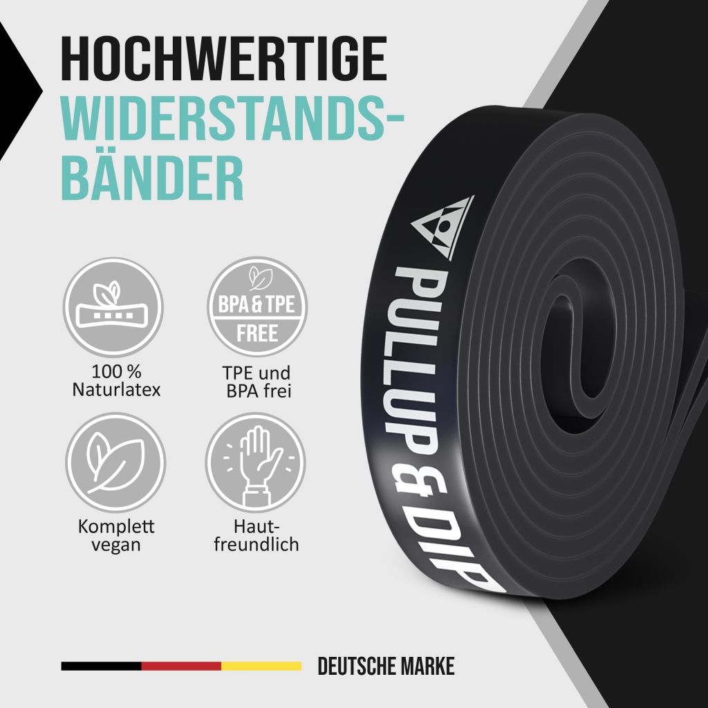 Klimmzug Band / Widerstandsbänder in versch. Stärken