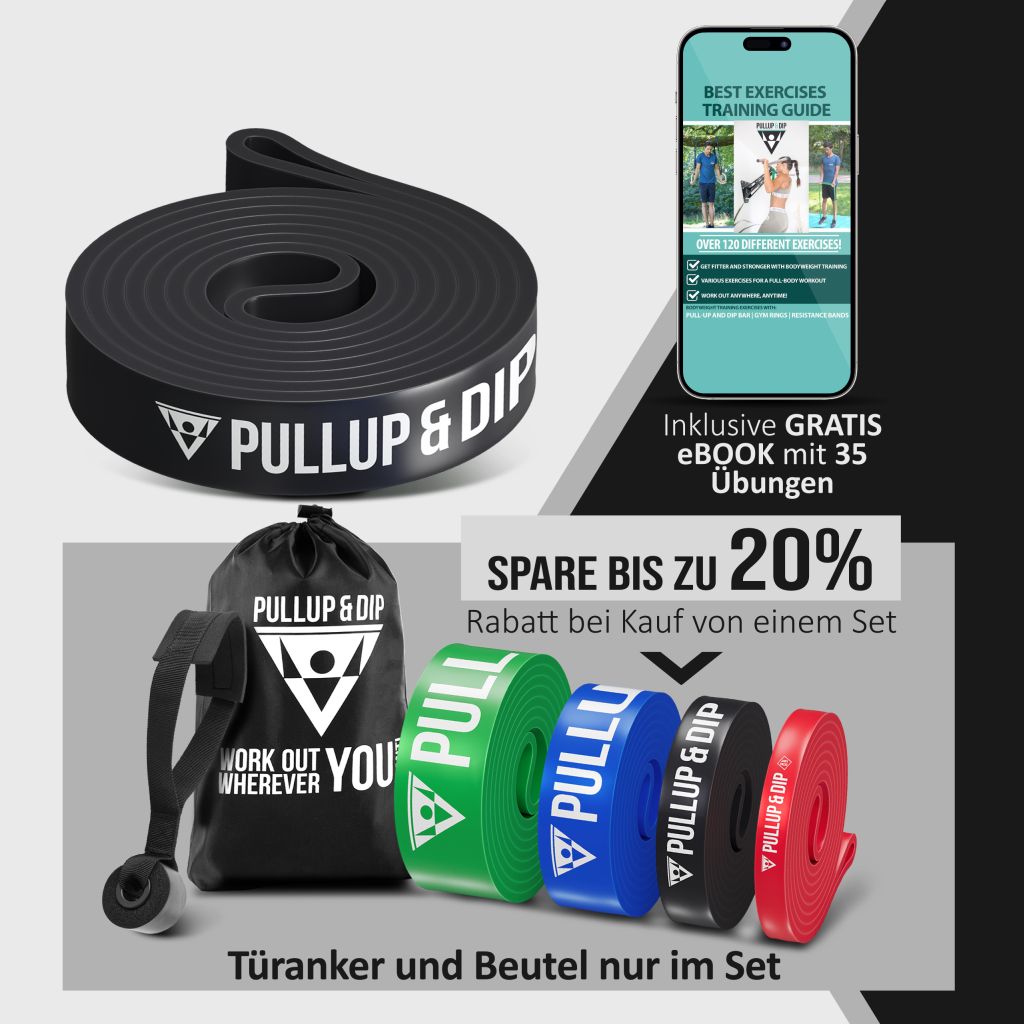 Klimmzug Band / Widerstandsbänder in versch. Stärken