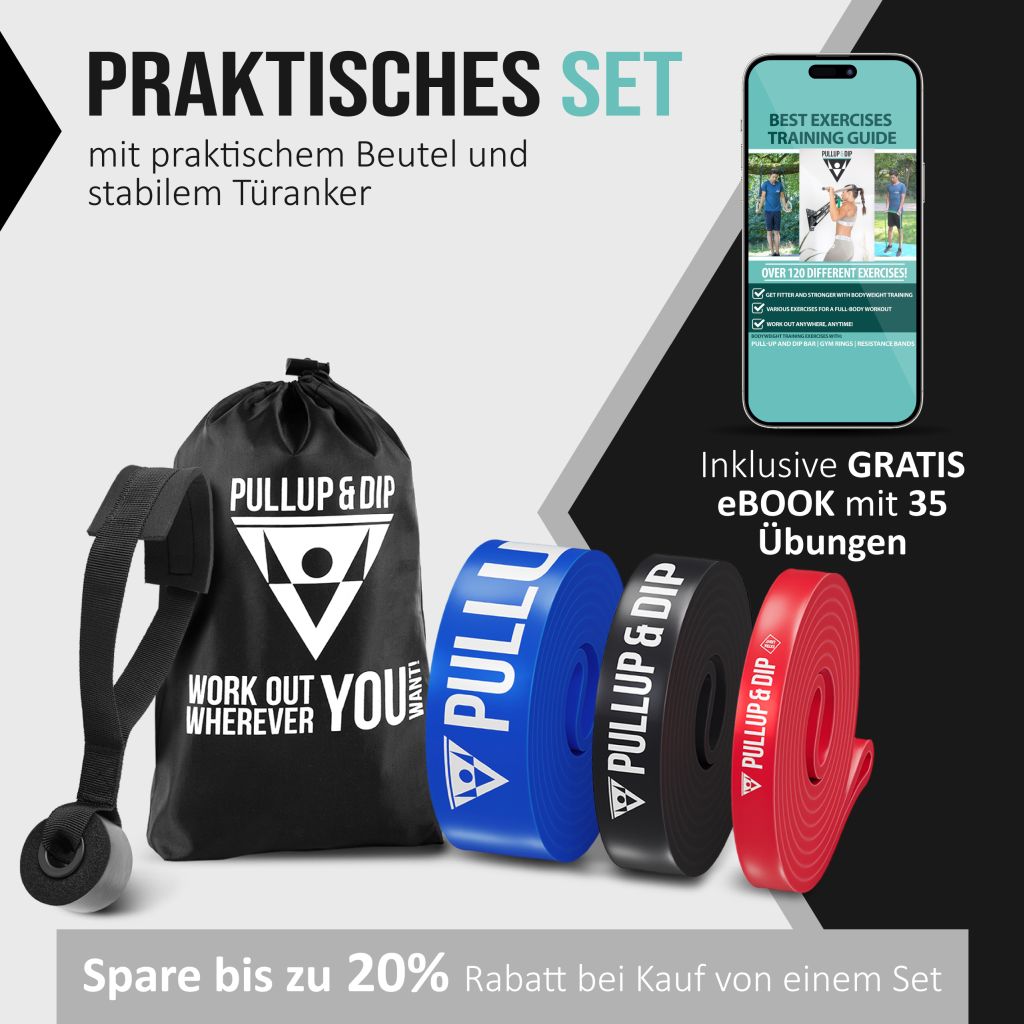 Klimmzug Band / Widerstandsbänder in versch. Stärken