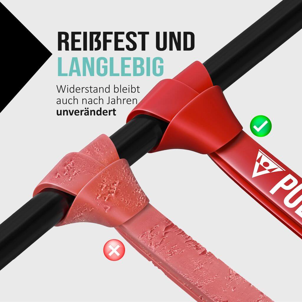 Klimmzug Band / Widerstandsbänder in versch. Stärken