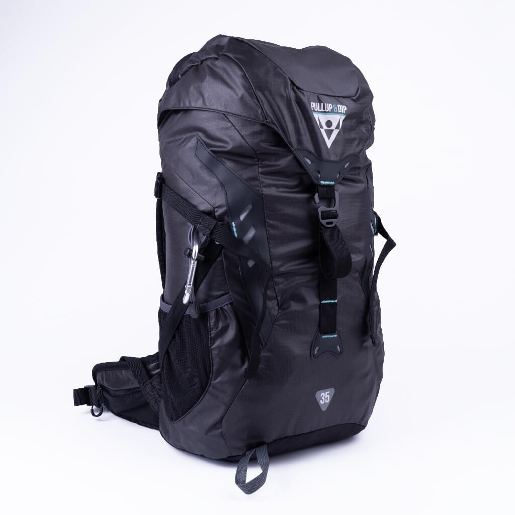 Sportrucksack 35L für Zubehör und Pullup & Dip Stange
