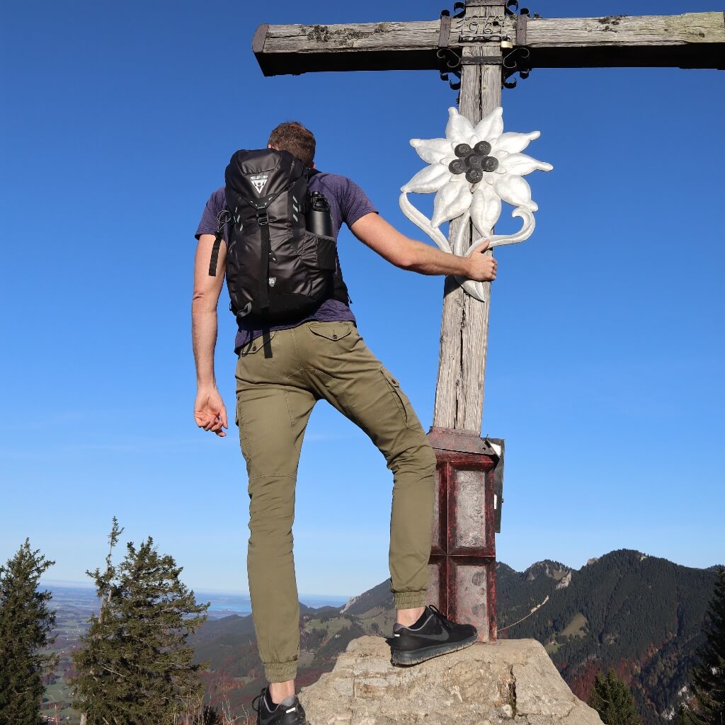 Sportrucksack 35L für Zubehör und Pullup & Dip Stange