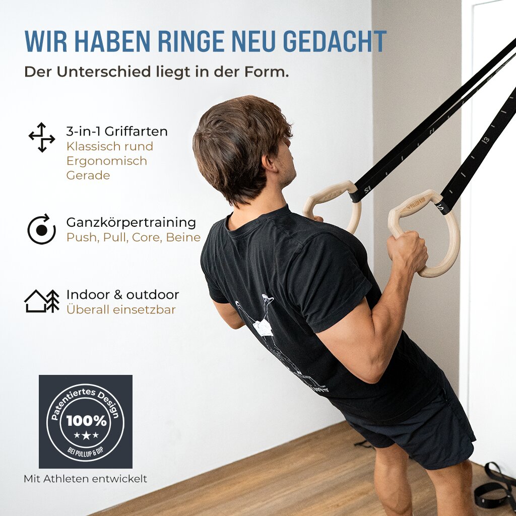 "TRINGS" Multigriff Calisthenics Ringe Set
