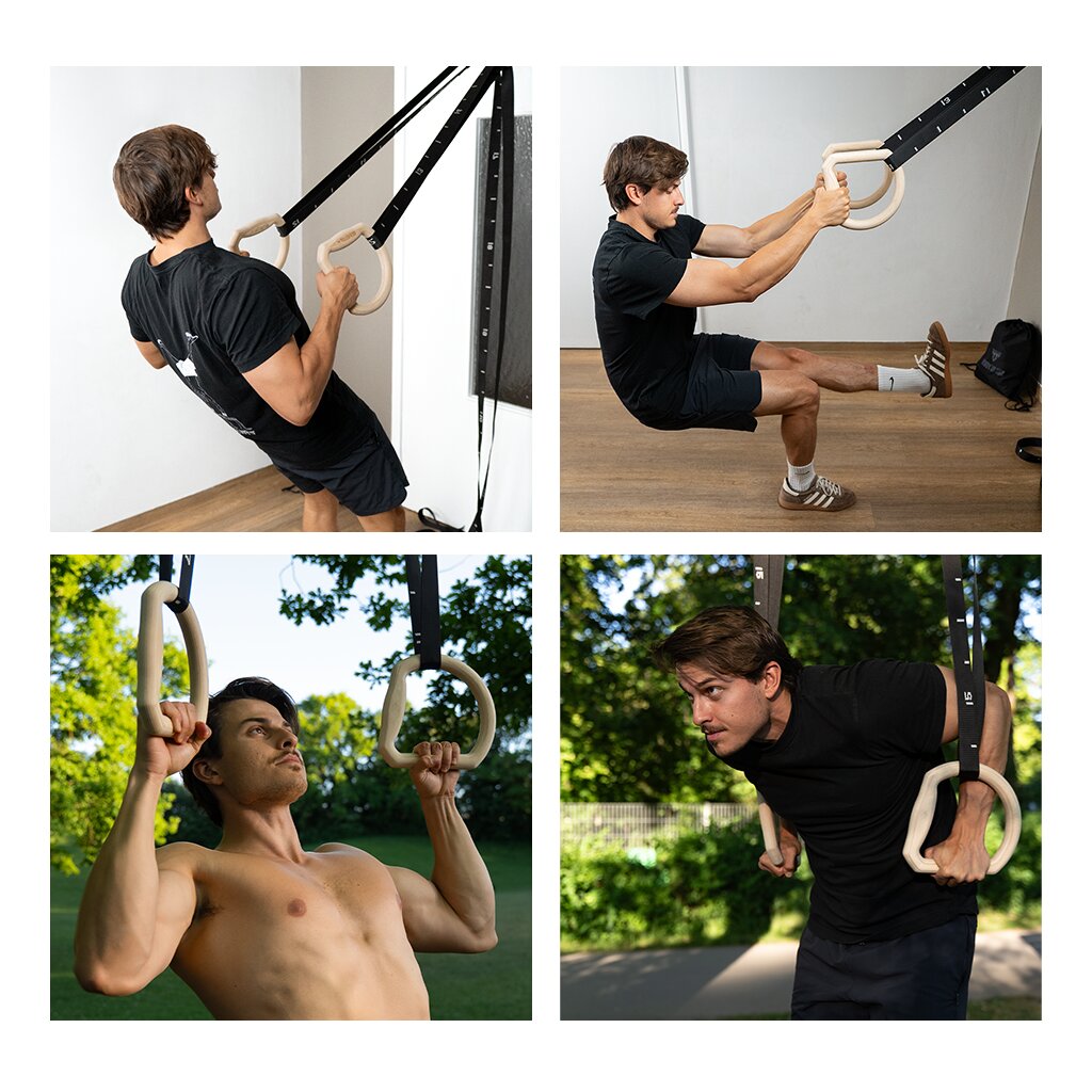 "TRINGS" Multigriff Calisthenics Ringe Set