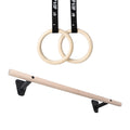 Holz Klimmzugstange & Turnringe Set